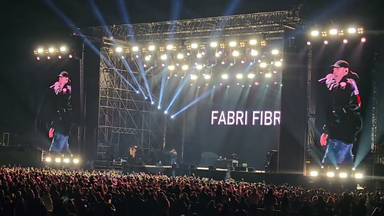 Fabri Fibra Circo Massimo 1 gennaio 2026 Roma