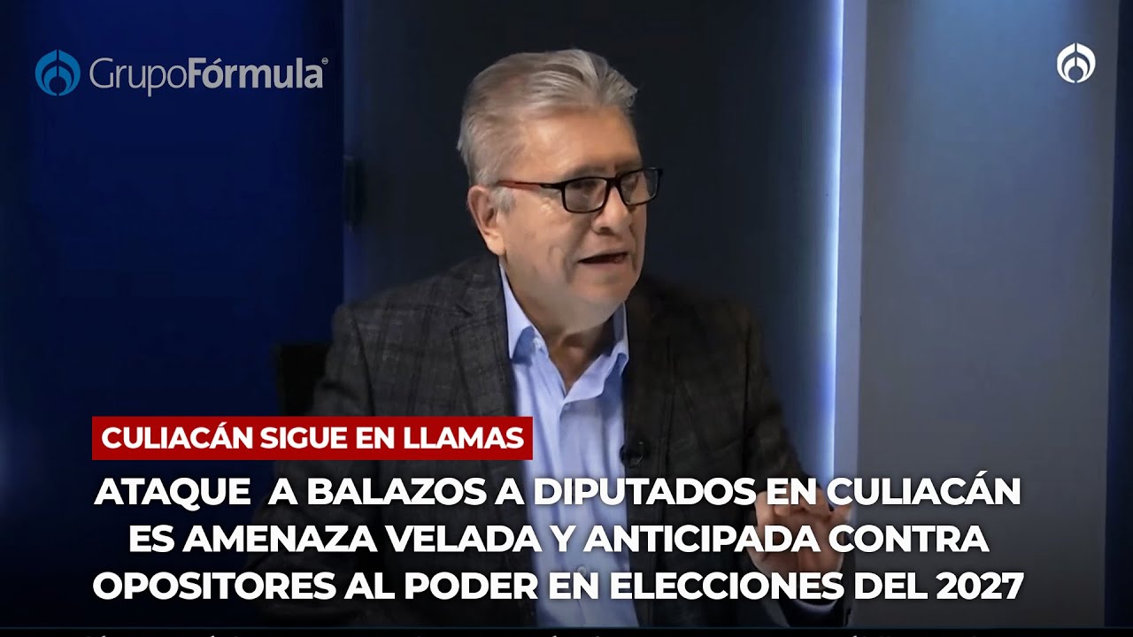 ATAQUE  A BALAZOS A DIPUTADOS EN CULIACÁN ES AMENAZA VELADA ANTICIPADA contra candidatos opositores