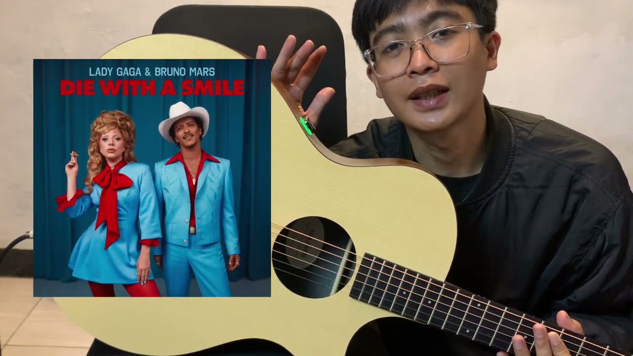 TUTORIAL GITAR: Die With A Smile (Bagian Reff) - Fingerstyle