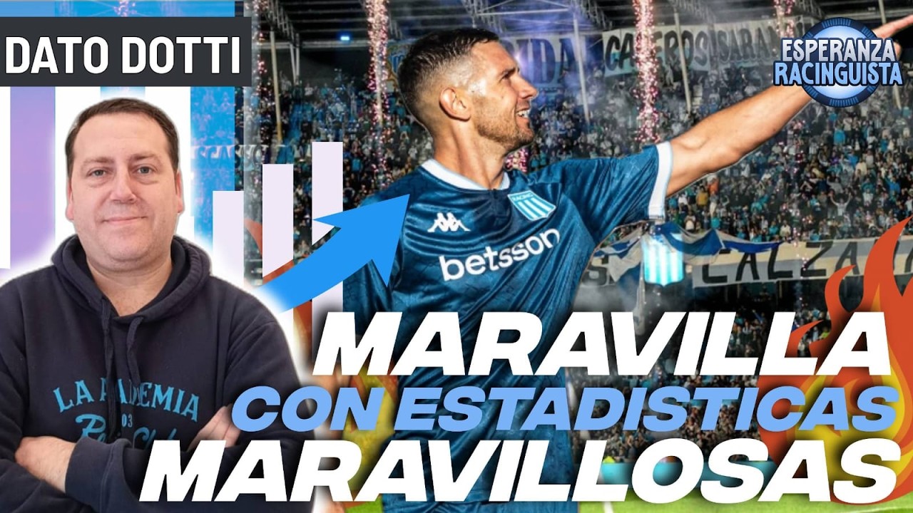 MARAVILLA JUEGA SU PARTIDO 100 CON LA CAMISETA DE RACING CONTRA BOCA || CON NUMEROS INCREIBLES!!