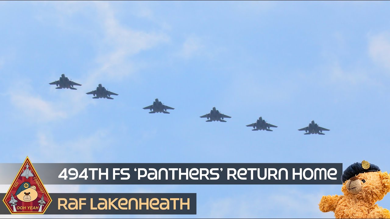 WHAT A WAY TO MAKE AN ENTRANCE! 6-SHIP FORMATION 494TH FS 