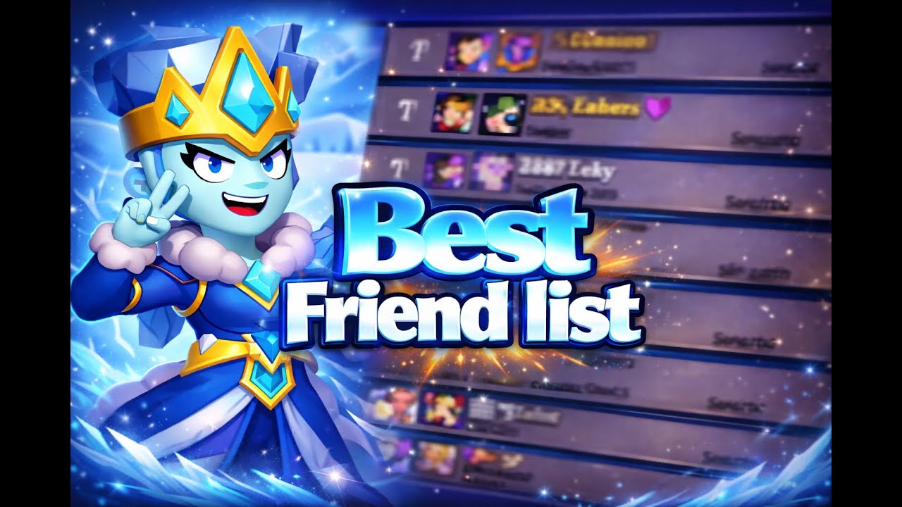 24 heures pour avoir la meilleure friend list sur brawl stars (dinguerie !!)