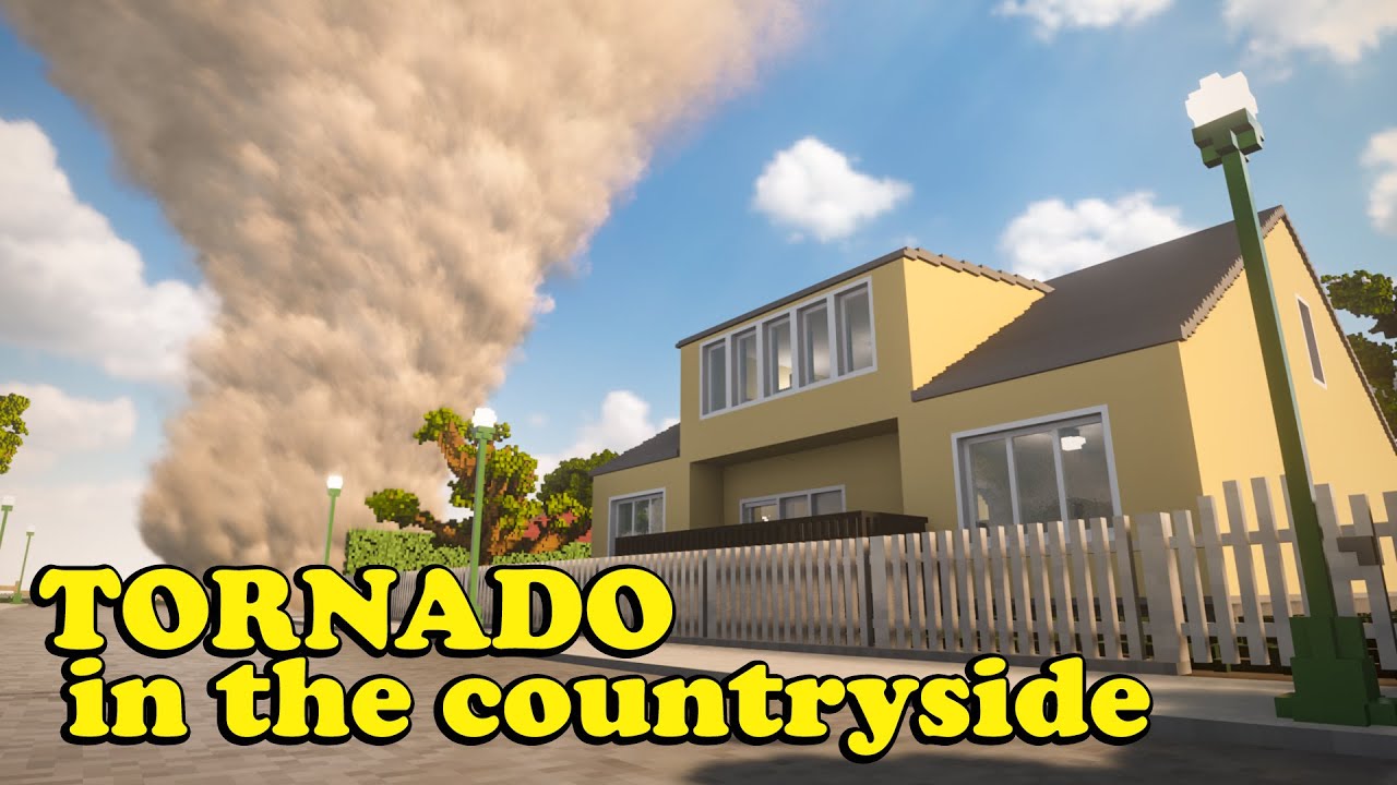 TORNADO in the countryside 🐻 Teardown