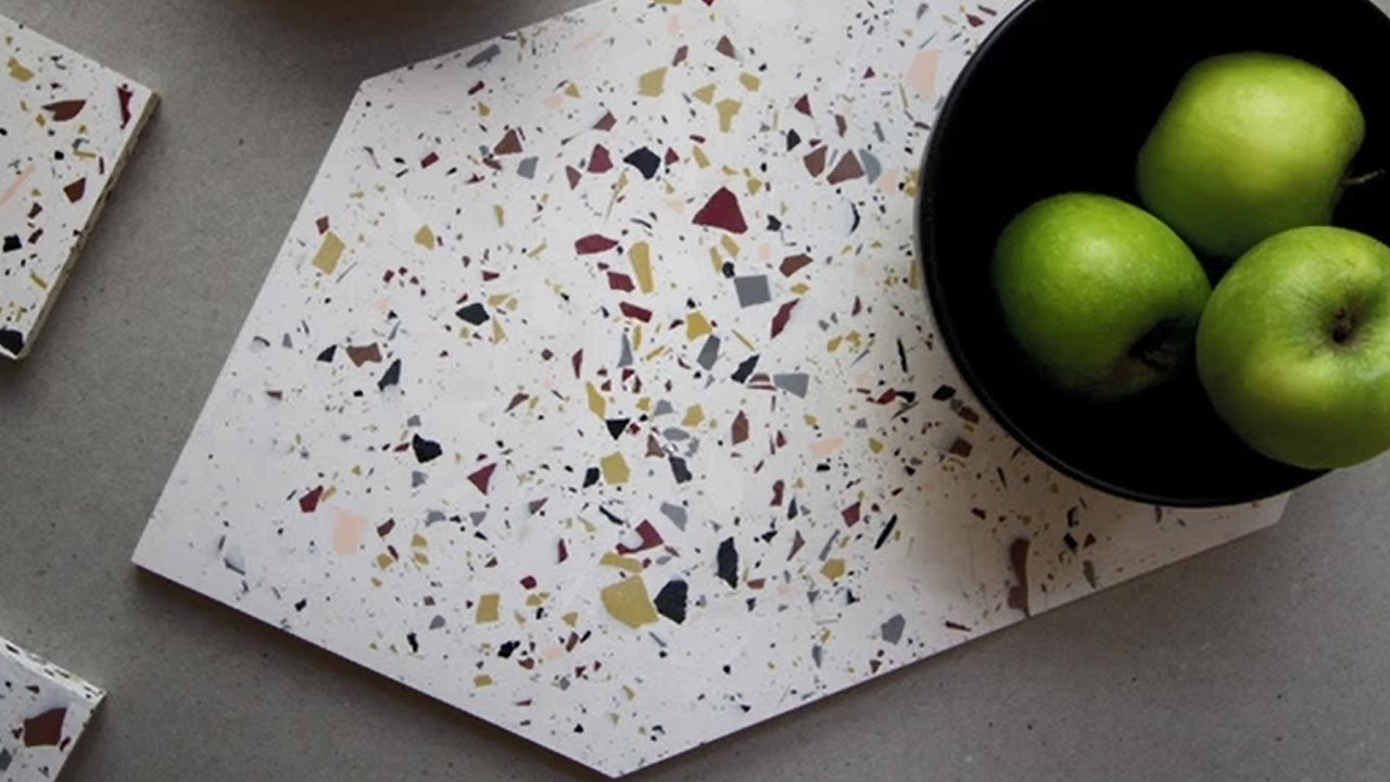 Reinventing terrazzo surfaces with Olivia Aspinall