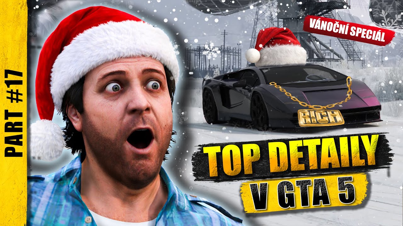 GTA 5 detaily, které jste určitě přehlédli (vánoční special)