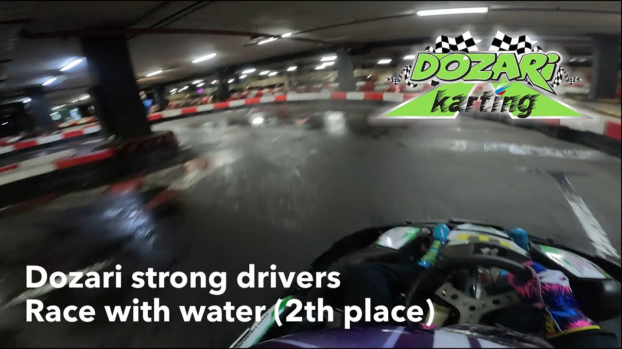 Dozari karting | DSD 11.09.25 | 100 laps with water | Pilotkart 9 hp | GoPro