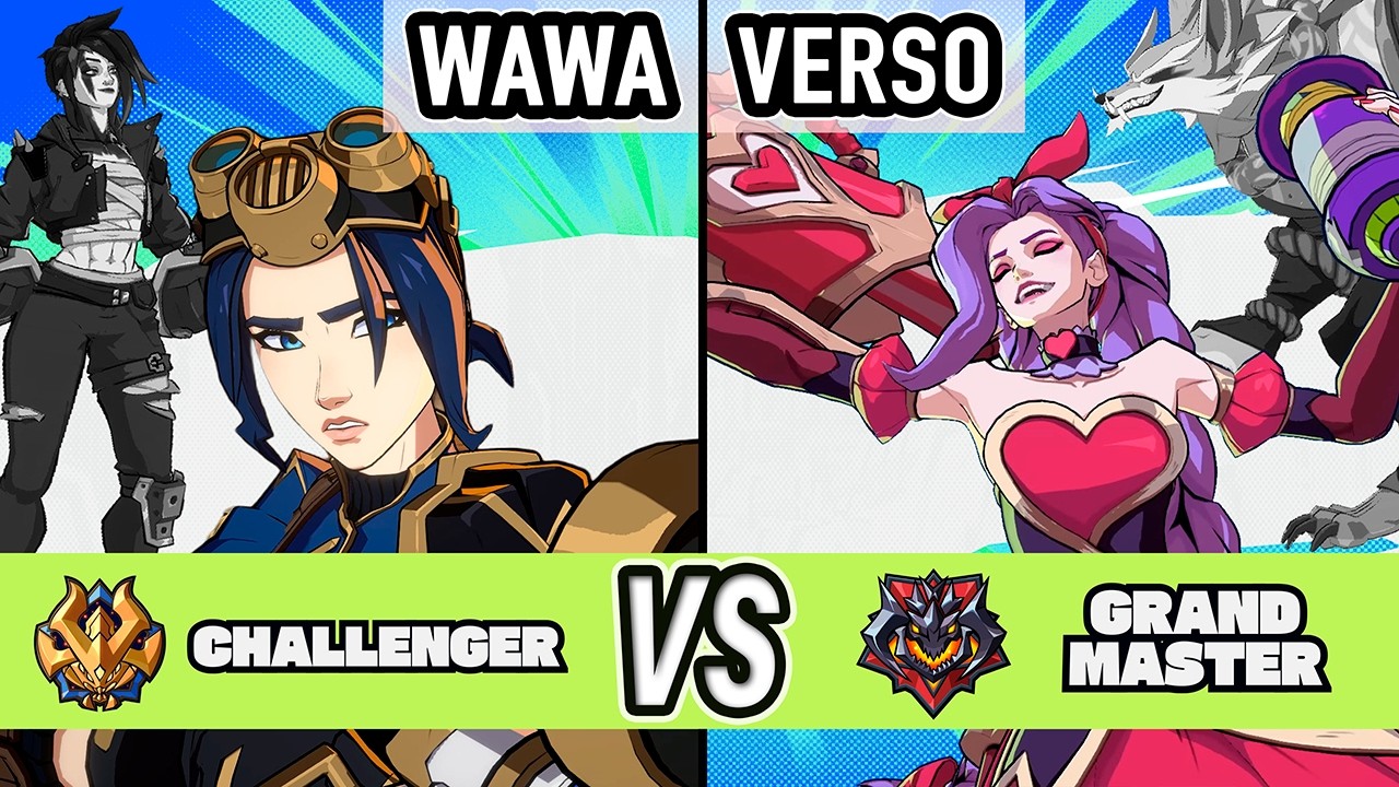 2XKO ▰ Wawa (Caitlyn / Vi) vs Verso (Jinx / Warwick) ▰ High Level Gameplay