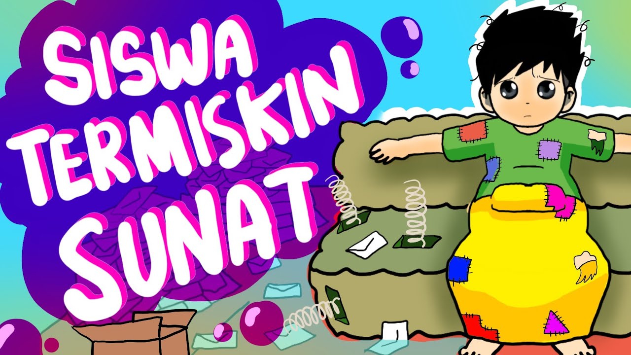 #trending 😎 KASIHAN ... DAPAT UANG DAN KADO PALSU 😅#kartunlucu #kayavsmiskin #kartun #viral
