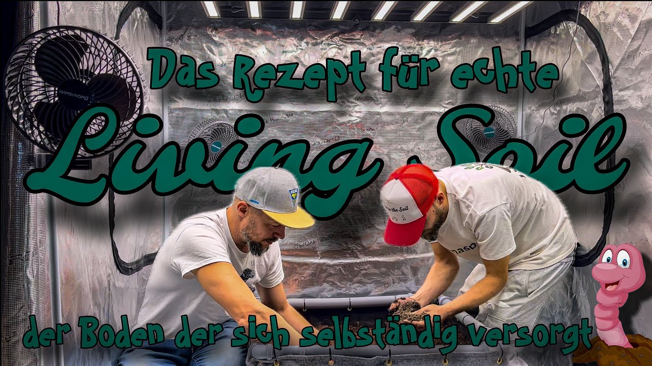 🌱 ECHTE LIVING SOIL 🪱 // Der BODEN der sich SELBSTSTÄNDIG VERSORGT 🦠Wir mischen 300L des Rezept. 👨‍🍳