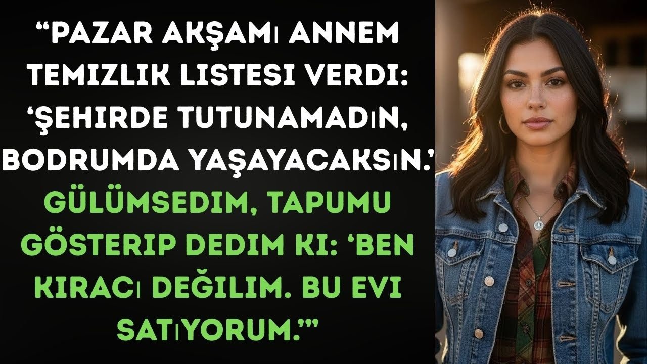“Annem Bağırdı: ‘Başarısızsın, Bodrumda Yaşa!’ Ben de: ‘Kiracı değilim, satıyorum.’”