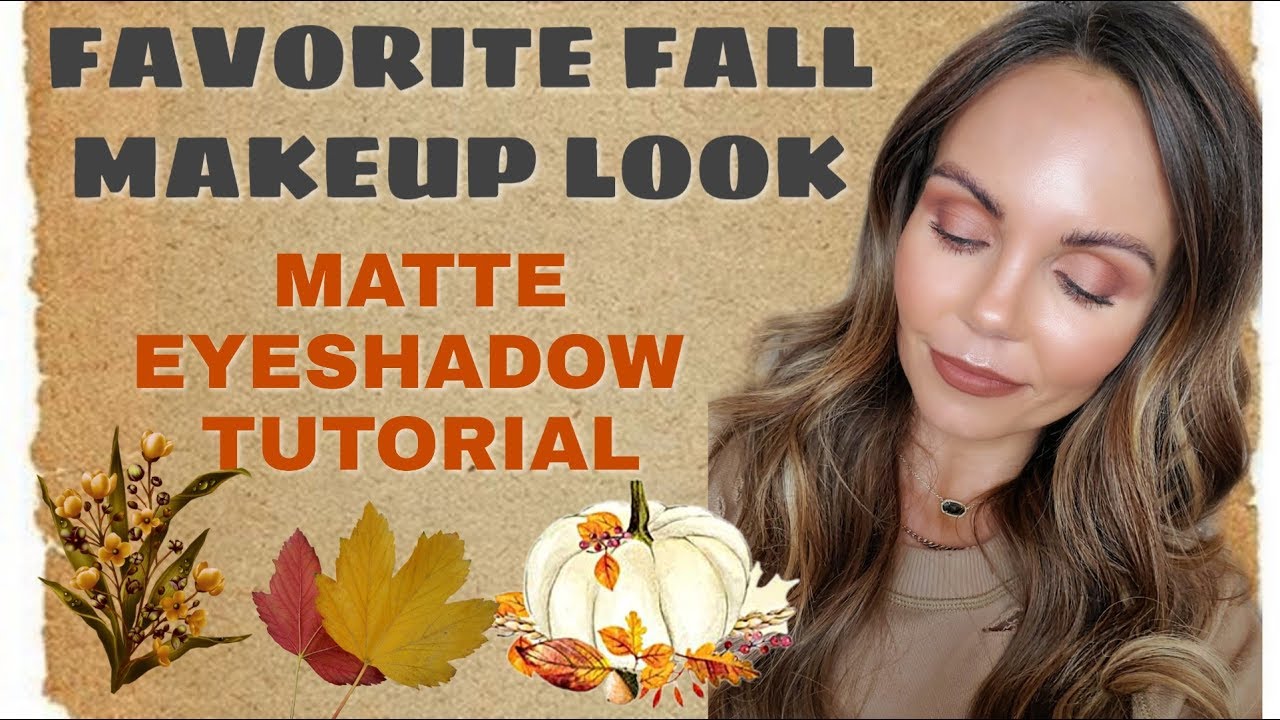 FAVORITE FALL MAKEUP 2019 | COLLAB WITH ERIN NICOLE TV | MATTE EYESHADOW LOOK