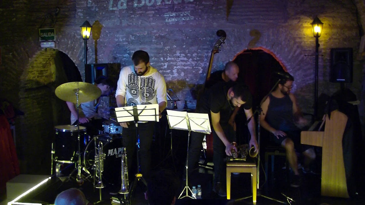 Alberto Enguita en La Boveda del Albergue de Zaragoza