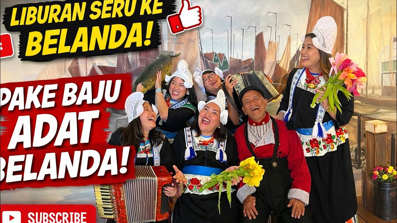 Jalan-jalan ke Belanda bersama keluarga Panjaitan