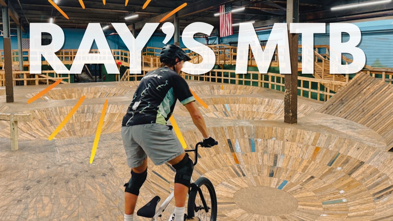 Riding the World's Largest Indoor Bike Park!