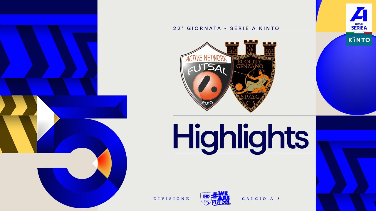 Active Network-Ecocity Genzano 2-3 | Gol e highlights | 22ª giornata | Serie A KINTO 2025/2026