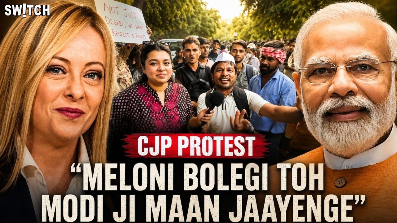 CJP Protestors ROAST 'MELODY': Meloni Bolengi Toh Woh Desh Chordh Denge |GenZ Memes at Jantar Mantar