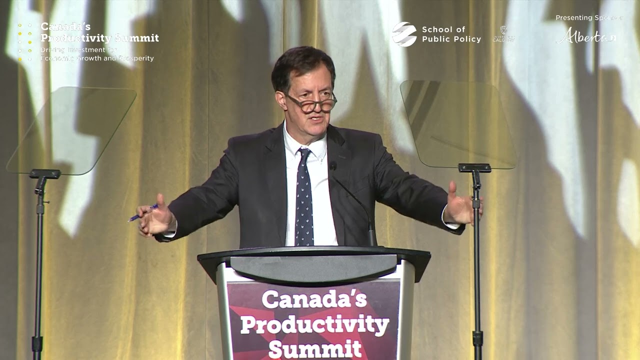 Keynote Speech by Andrew Coyne - Canada's Productivity Summit
