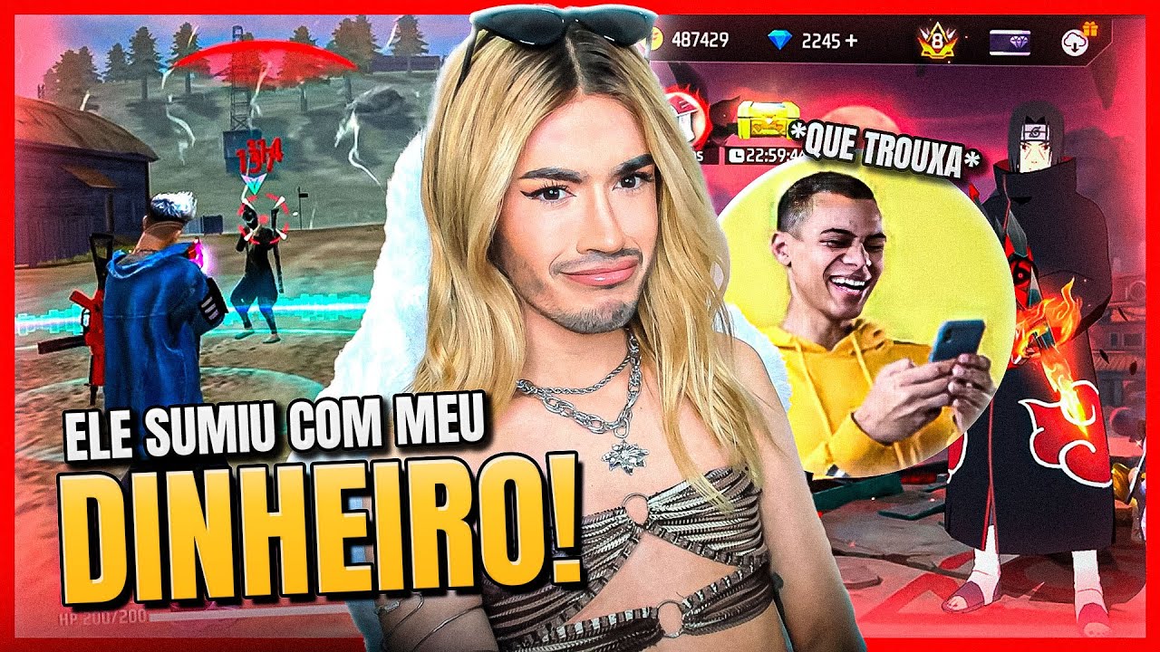 EU CAI NUM GOLPE, ELE SUMIU COM MEU DINHEIRO | Free Fire - Andy Ferreira