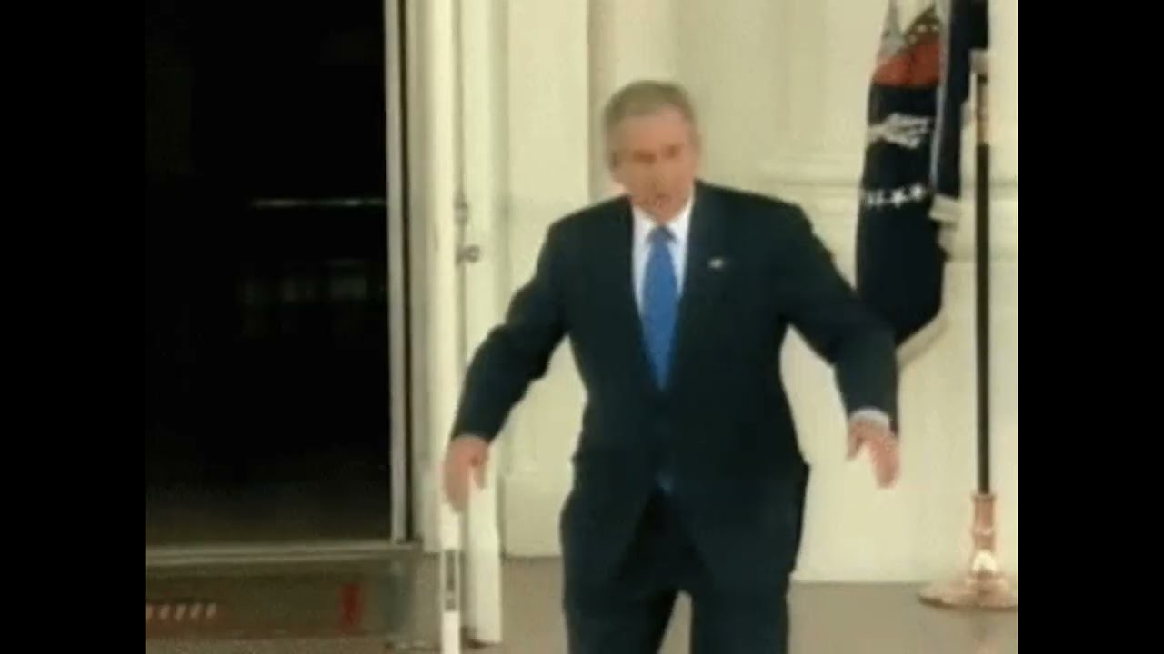never forget this clown here ushered in the era we are in, but boy bush could groove