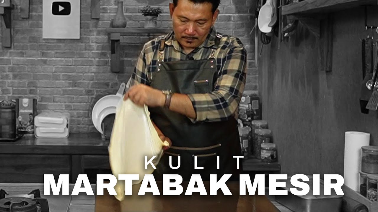 Membuat Kulit Martabak Mesir- UDA AWAL