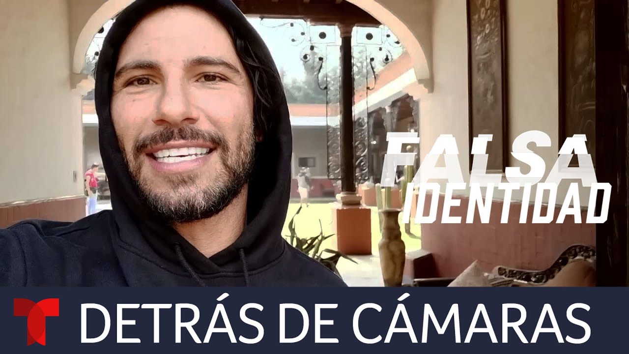 Entra con Uriel del Toro a un set de la nueva temporada de Falsa Identidad | Telemundo Novelas