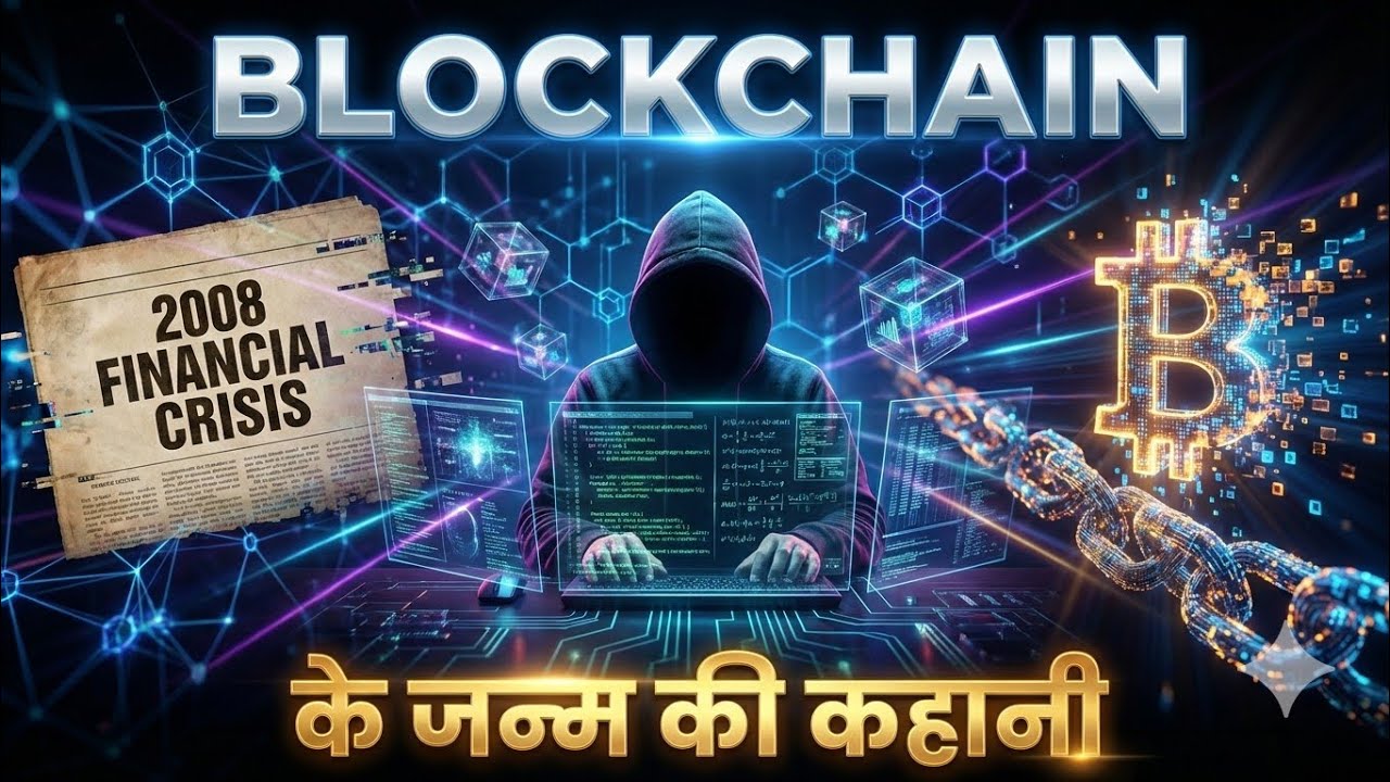 The Birth of Blockchain: Satoshi Nakamoto की अनसुनी कहानी | Blockchain के जन्म की कहानी 🚀