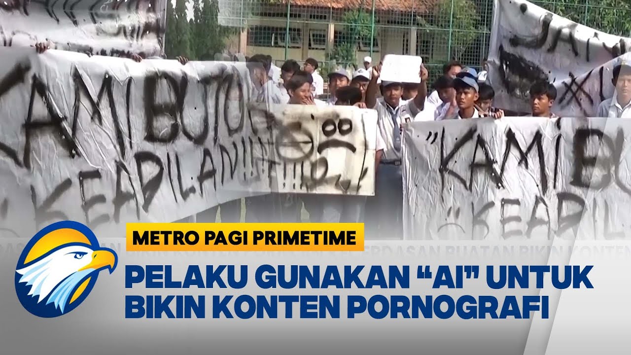 Ratusan Siswa SMA di Semarang Demo Bela Korban Deepfake | Metro Pagi Primetime
