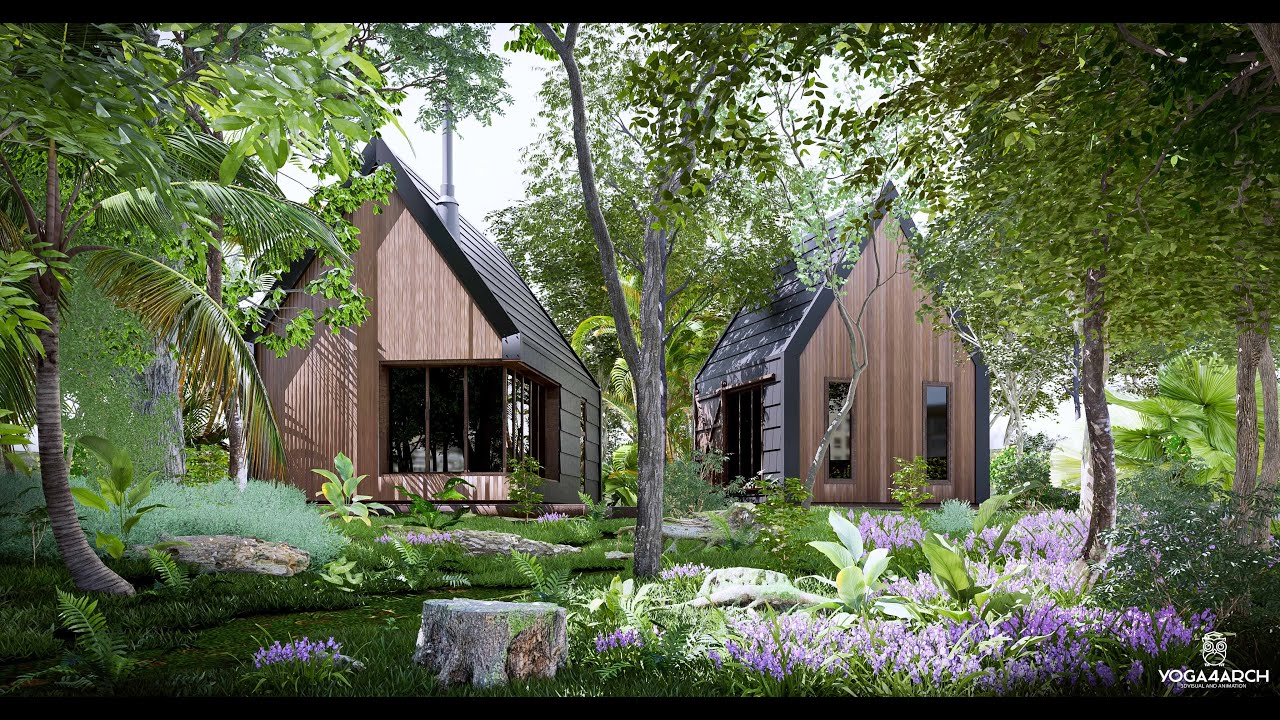 D5 RENDER 1.5 RENDERING SERIES#1 HOUSE IN NATURE