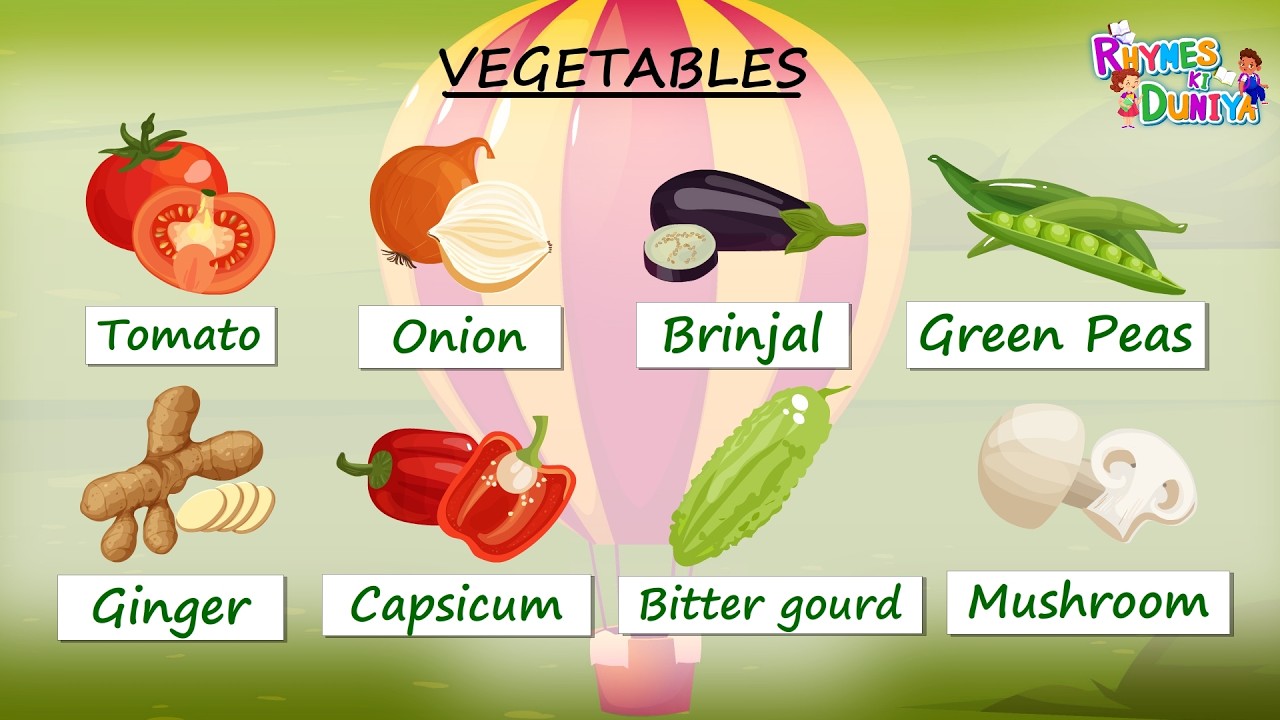 Vegetable Names Made Easy: Fun Learning for Kids! Let's Get Veggie! Fun Names for Little Learners!