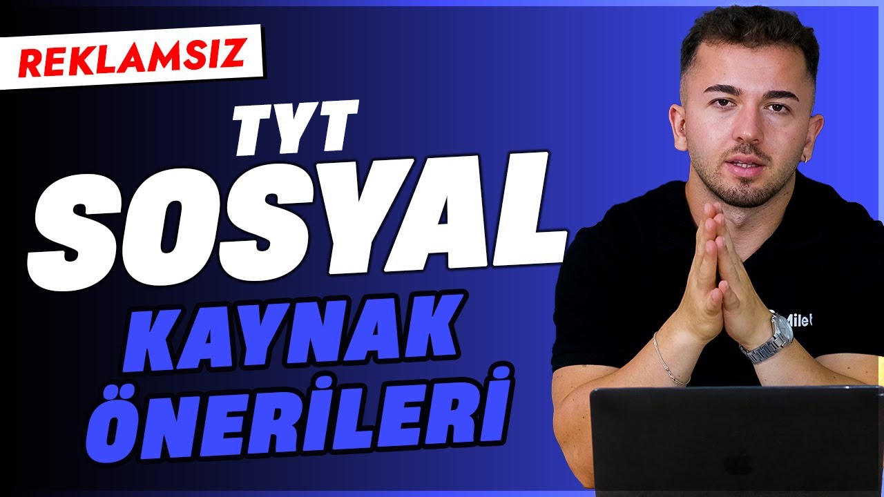 TYT SOSYAL KAYNAK ÖNERİLERİ | Kolaydan Zora Tüm TYT Sosyal Kaynakları! | YKS 2026