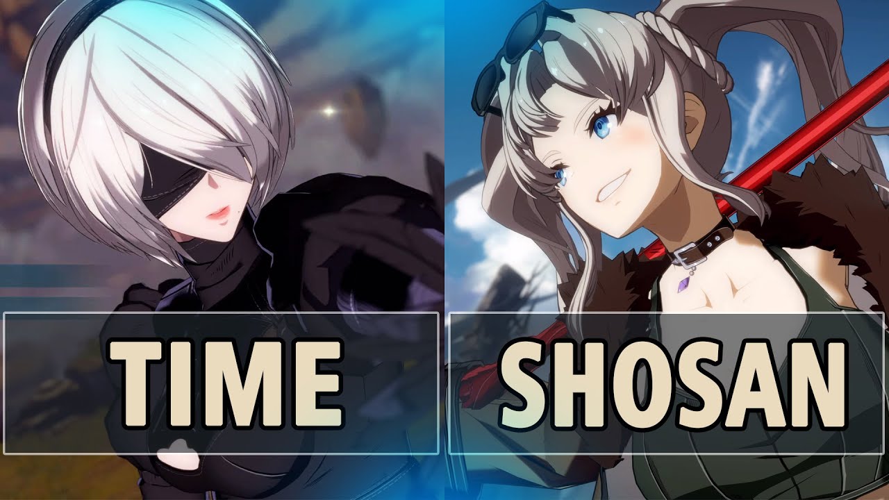 GBVSR:🔥Time (2B) Vs Shosan (Zeta Crimson Bomber)🔥| High Level Gameplay.