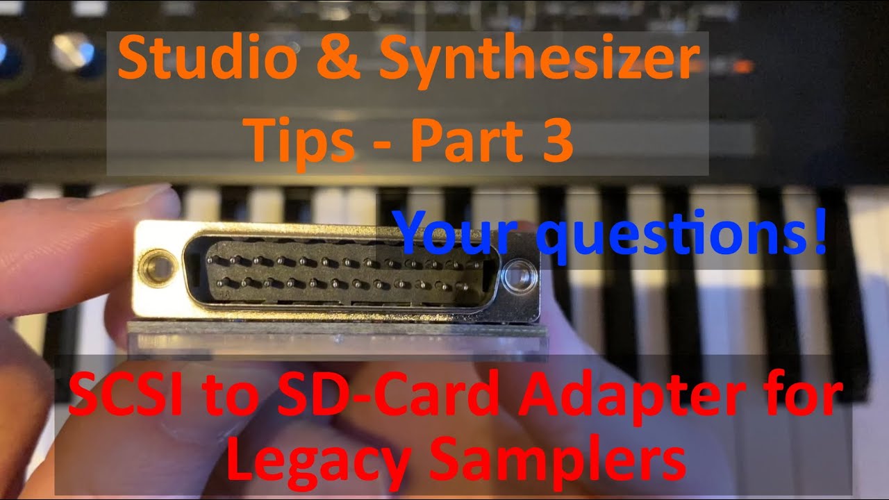 ZuluSCSI: Your questions answered - Using SD-Cards with hardware samplers (Akai, Yamaha, Emu,Roland)