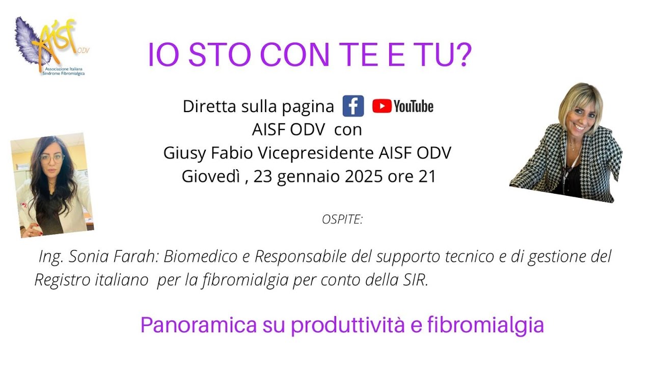 Panoramica su produttività e fibromialgia