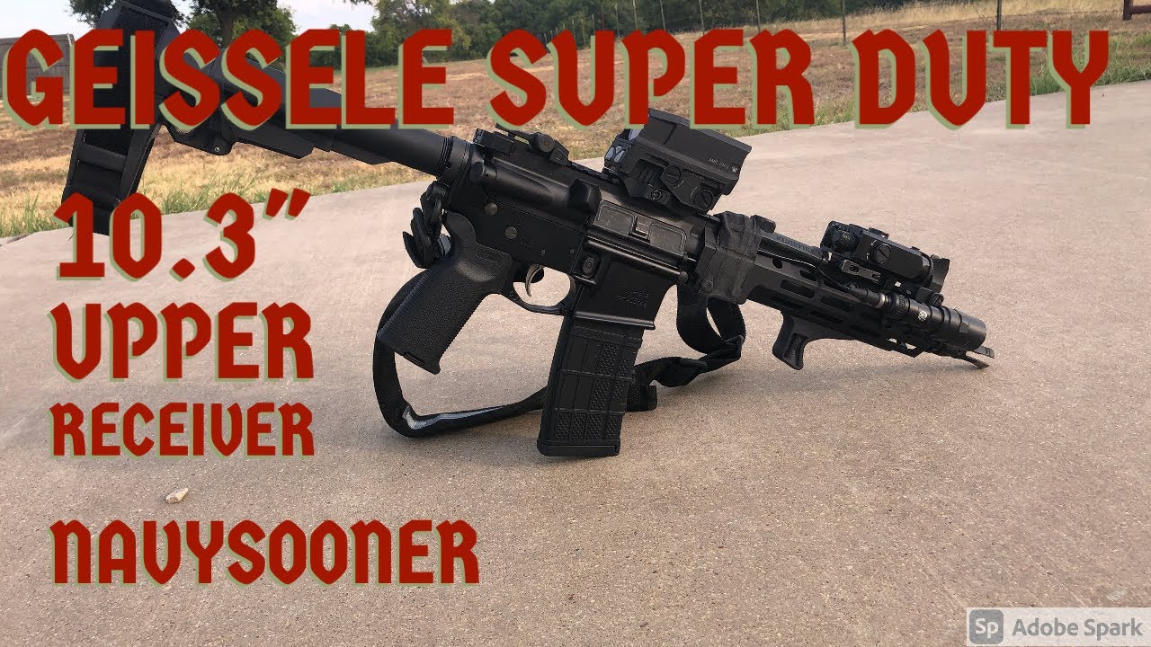 Geissele Super Duty Upper 10.3