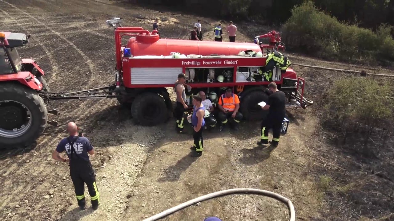 Mehrere Flächenbrände in der Eifel