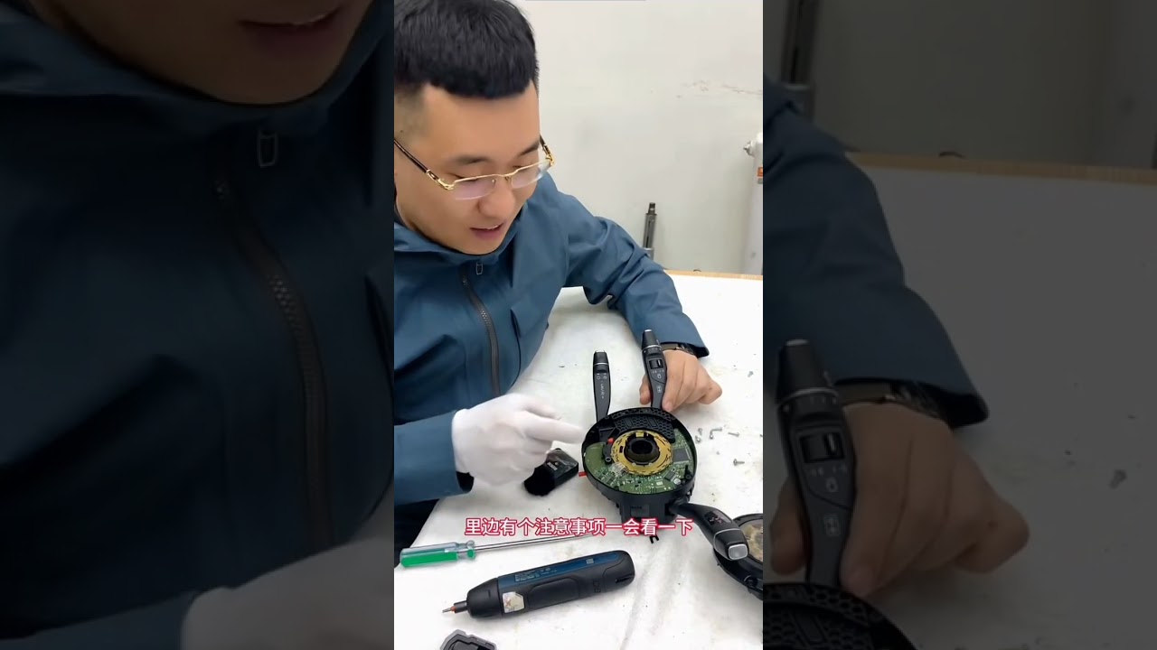 How to repair mercedes benz steering angle sensor #mercedes #repair #steeringwheel #mechanic #diy