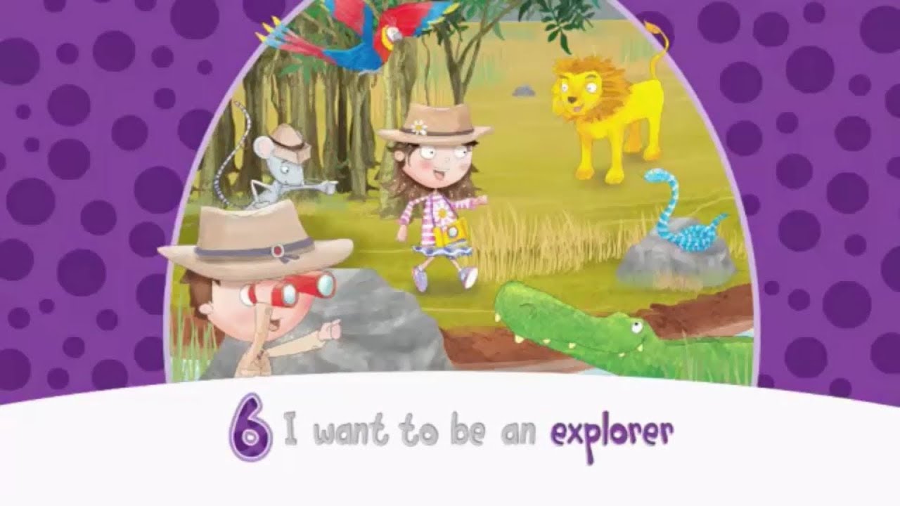 I want to be an explorer - animated story video
