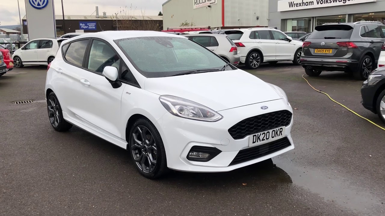 Ford Fiesta 1.0 EcoBoost St-Line Edition White Used Car | Wrexham Volkswagen