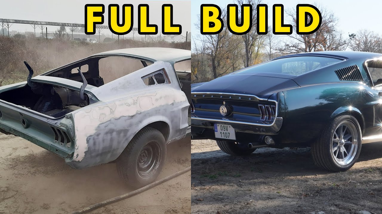 Таймлапс - полная сборка Ford Mustang Fastback 1968 года за 5 минут / FOR SALE