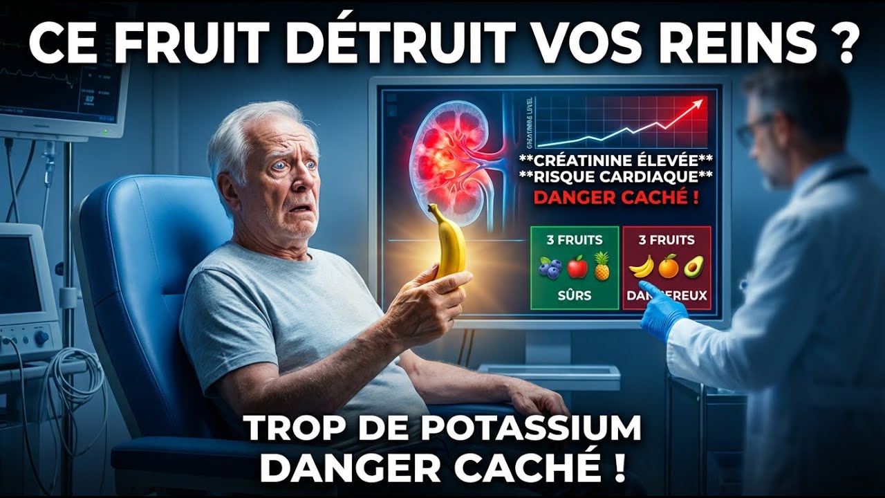 2 Créatinine élevée : 3 fruits sûrs pour vos reins… et 3 qui les abîment en silence