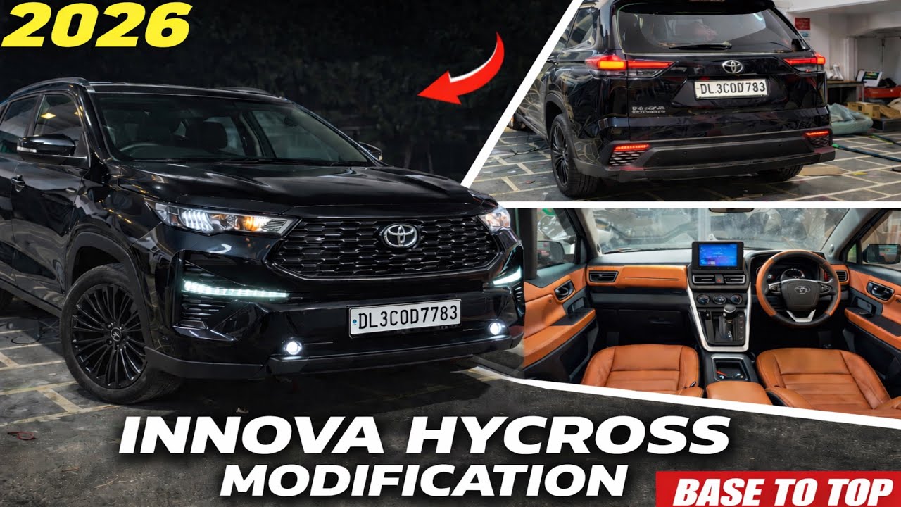 2026 INNOVA HYCROSS MODIFICATION WITH PRICE✅HYCROSS BASE TO TOP MODIFICATION✅LUXURIOUS INTERIOR💥