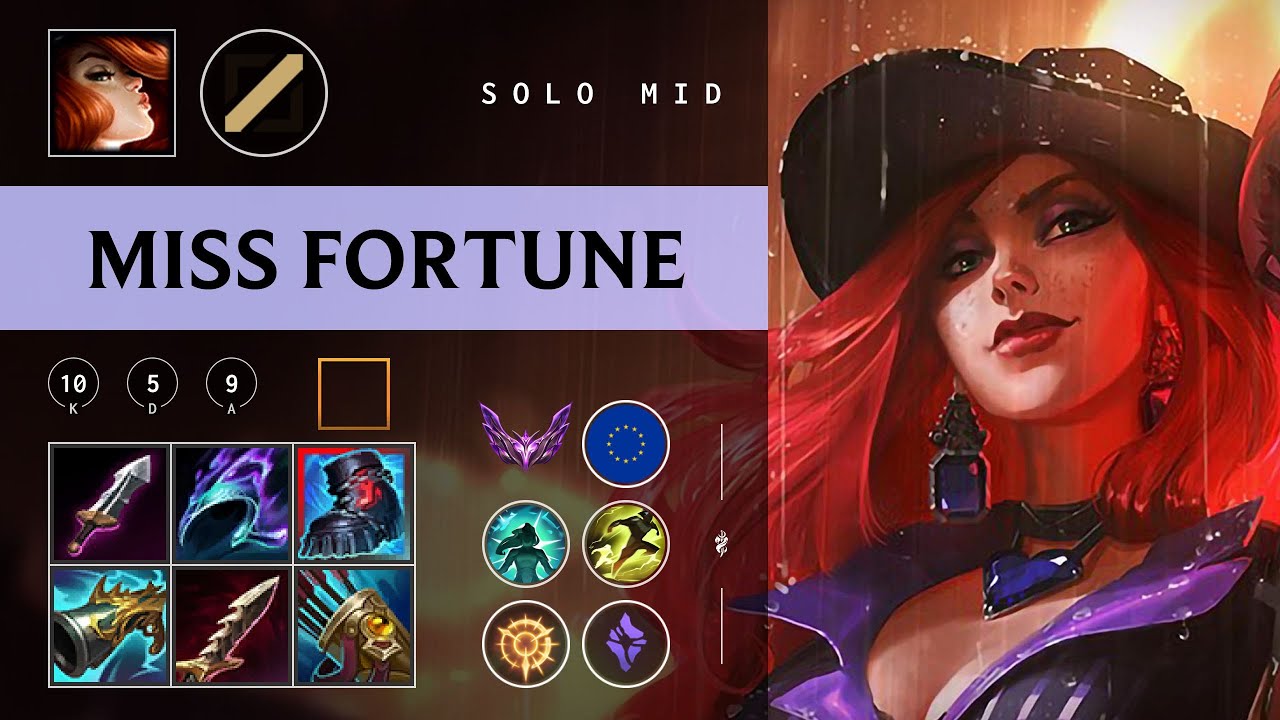 Miss Fortune Mid vs Ahri - EUW Master Patch 26.02