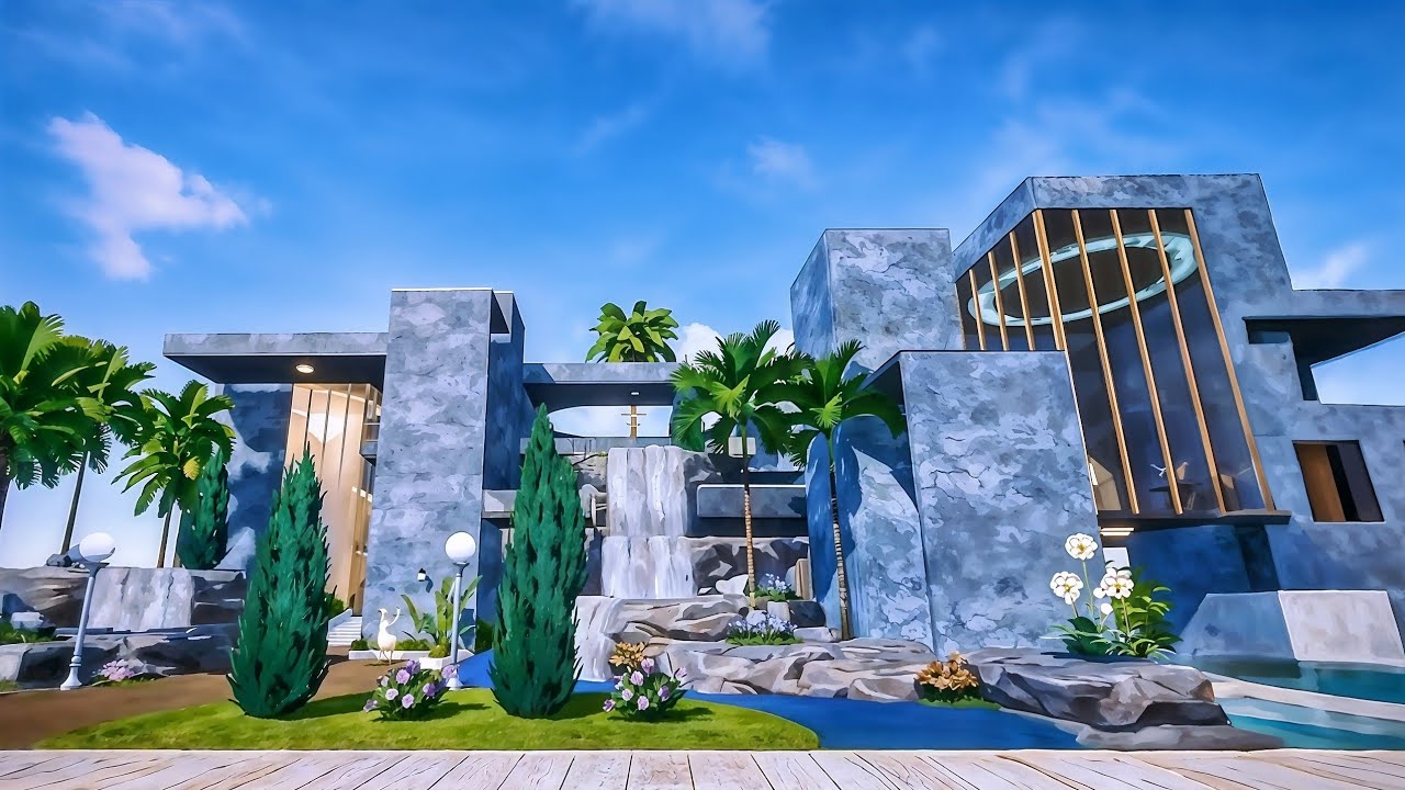 PUBG New Update: Best House Design for Level 30 With Pool 🔥😍