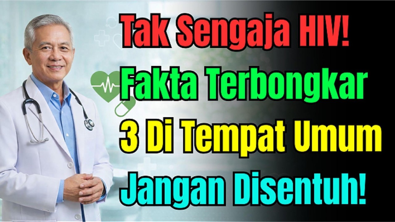 Mengerikan! Lonjakan 1,3 Juta Kasus HIV, Jauhi '3 Hal' Berbahaya Ini Ketika di Tempat Umum!