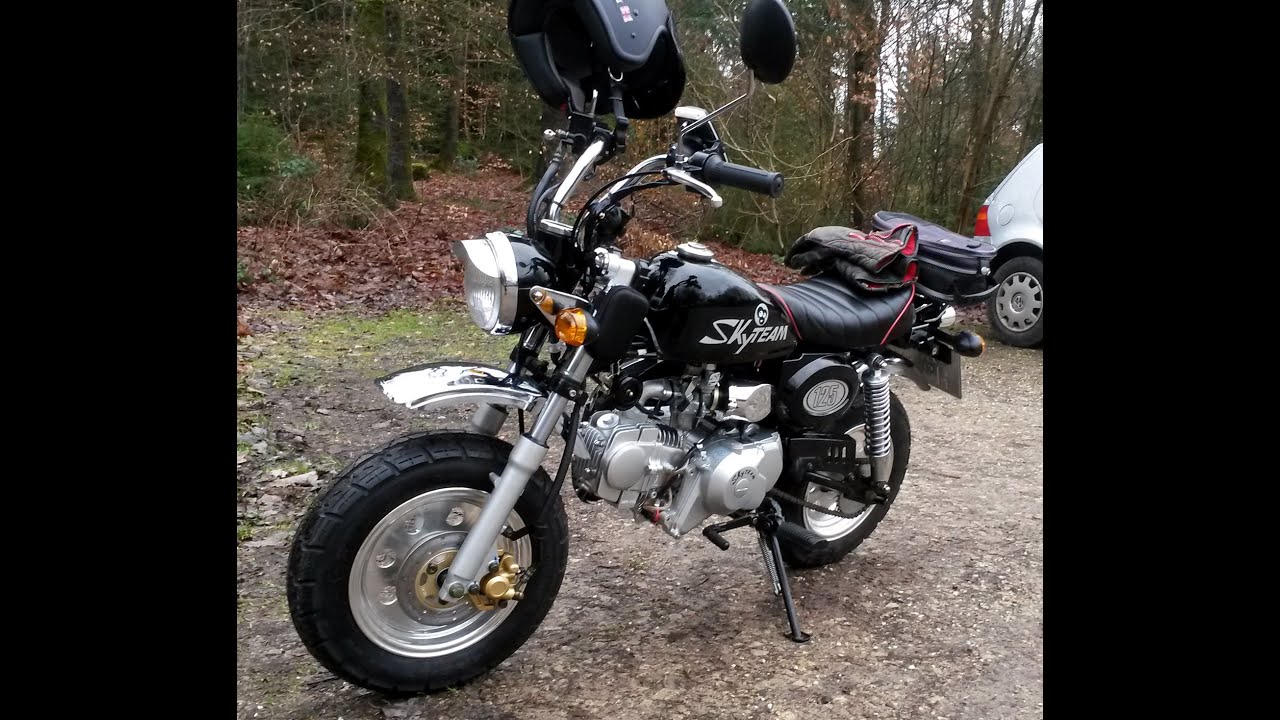 Skyteam Monkey 125 ( Waldracher Berg rauf )