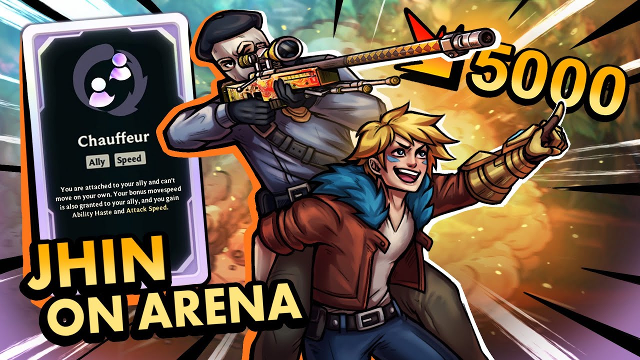 JHIN ON ARENA IS HIDDEN OP, 0 CD ON ULT