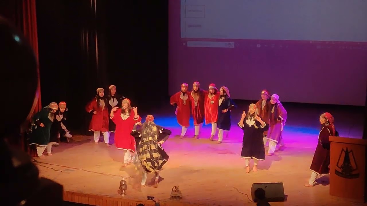 kashmiri song ................Amar Singh College Srinagar performance at TAGORE HALL      part 1