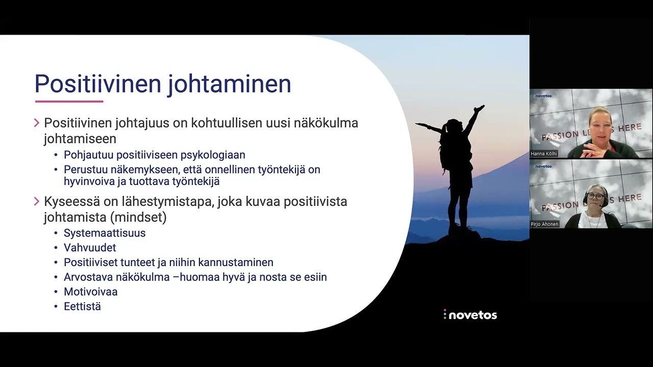 Inhimillisesti kestävä johtaminen -webinaari 20.9.2023