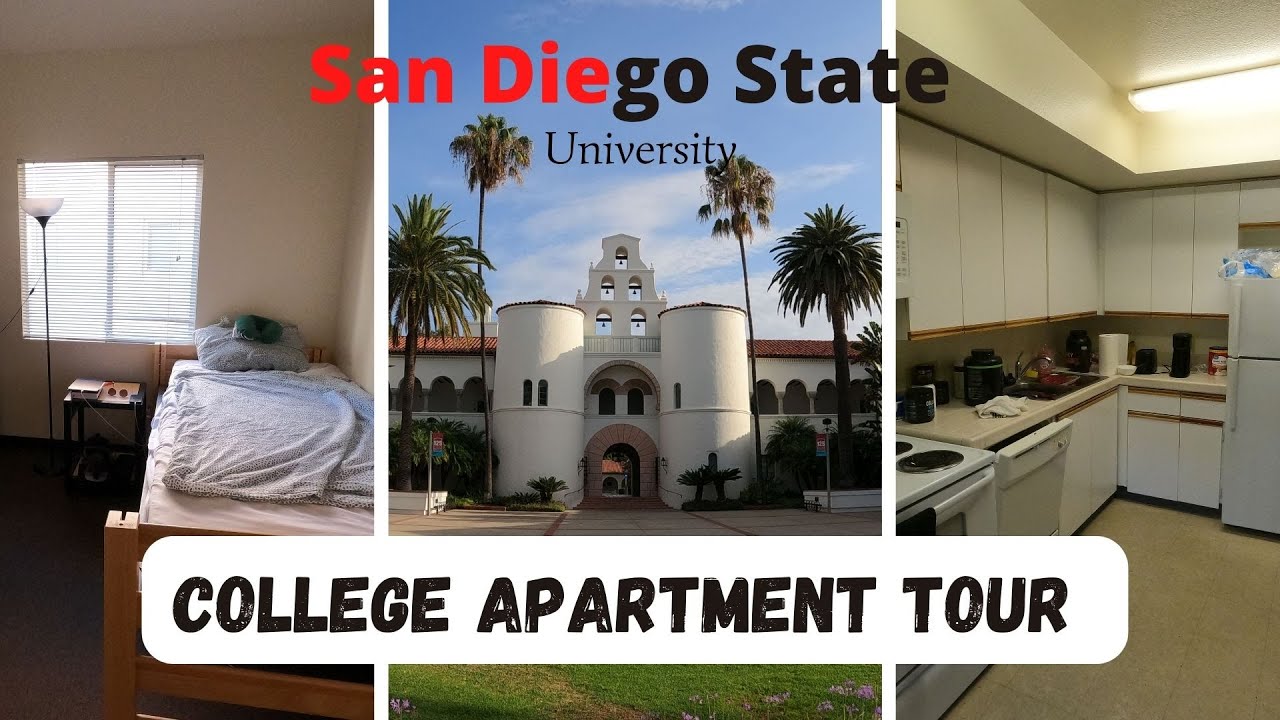 COLLEGE APARTMENT TOUR I SAN DIEGO STATE UNIVERSITY I Auslandssemester USA