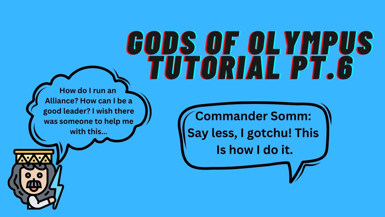 Gods of Olympus tutorial Pt.6: How to run an Alliance. This is how I do it